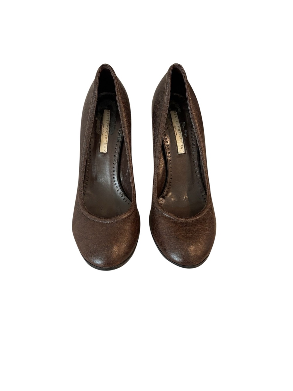 Vintage Stella McCartney Brown Leather Heels